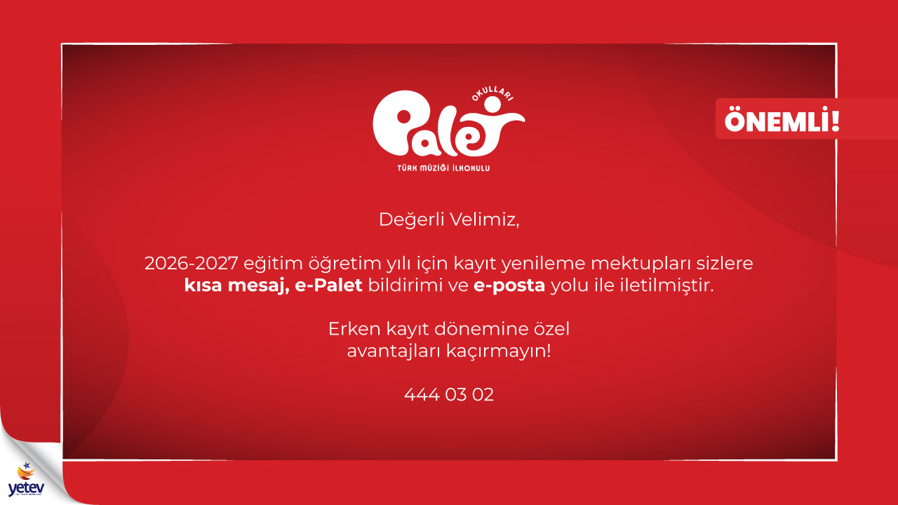 2026-2027 Eğitim Öğretim Yılı Kayıt Yenileme